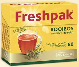 Freshpak Rooibos Tea 80 Tagless Teabags