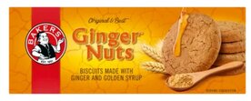 Bakers Ginger Nuts Biscuits