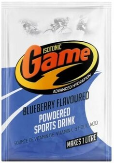 Isotonic Game Blueberry Flavoured Sports Drink 80g 