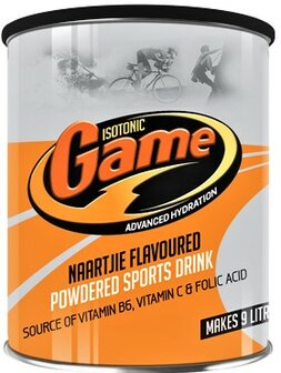 Isotonic Game Naartjie Flavoured Sports Drink 720g 