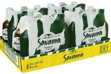 Savanna Cider Dry 24x330ml
