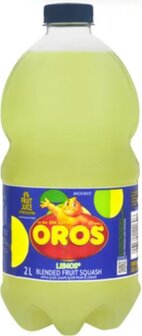 Brookes Oros Lemos Blended Fruit Squash 2Litre