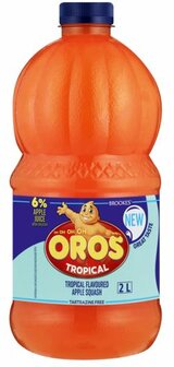 Brookes Oros Tropical Squash 2Litre