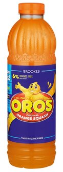 Brookes Oros Orange Squash - Limited 6 per order