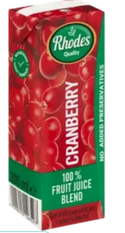 Rhodes Fruit Juice Cranberry