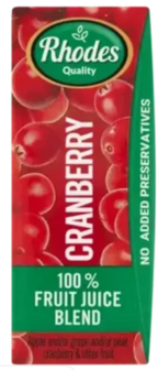 Rhodes Fruit Juice Cranberry