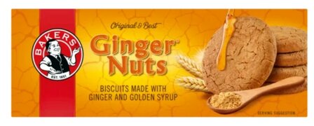 Bakers Ginger Nuts Biscuits