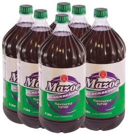 Schweppes Mazoe Blackberry Flavour  (Zim)  6x2L